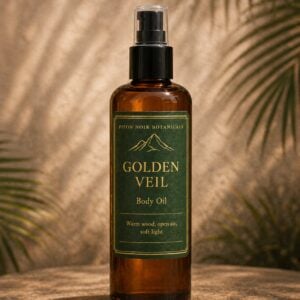 Golden Veil Radiant Body Oil by Piton Noir Botanicals