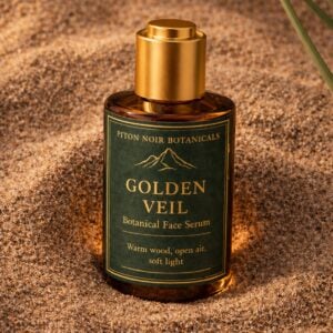Golden Veil Botanical Face Serum by Piton Noir Botanicals